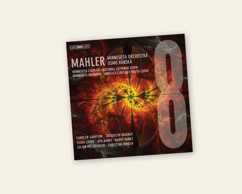 Image of the Mahler 8 CD cover