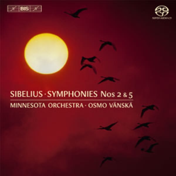 Sibelius Symphonies 2 & 5 CD Cover 