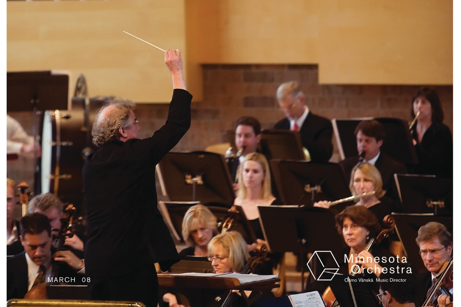 Music Director Osmo Vänskä and the Minnesota Orchestra performing at St. Andrew’s Lutheran Church in Mahtomedi