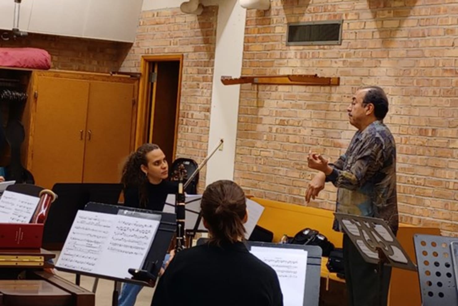 A coaching session with Minnesota Orchestra Principal Trumpet Manny Laureano was a highlight for many of the CAYO musicians.