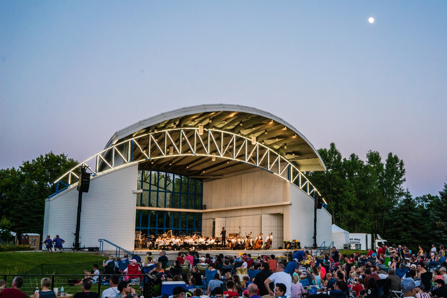 The Minnesota Orchestra in 2017 at the Hilde Performance Center.