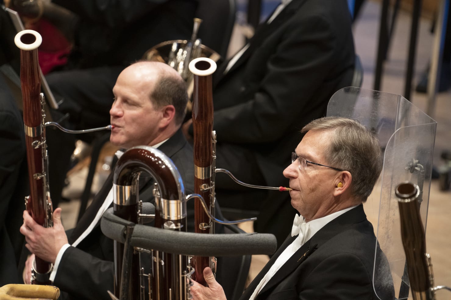 Mark Kelley and J. Christopher Marshall performing Gustav Mahler's Tenth Symphony 