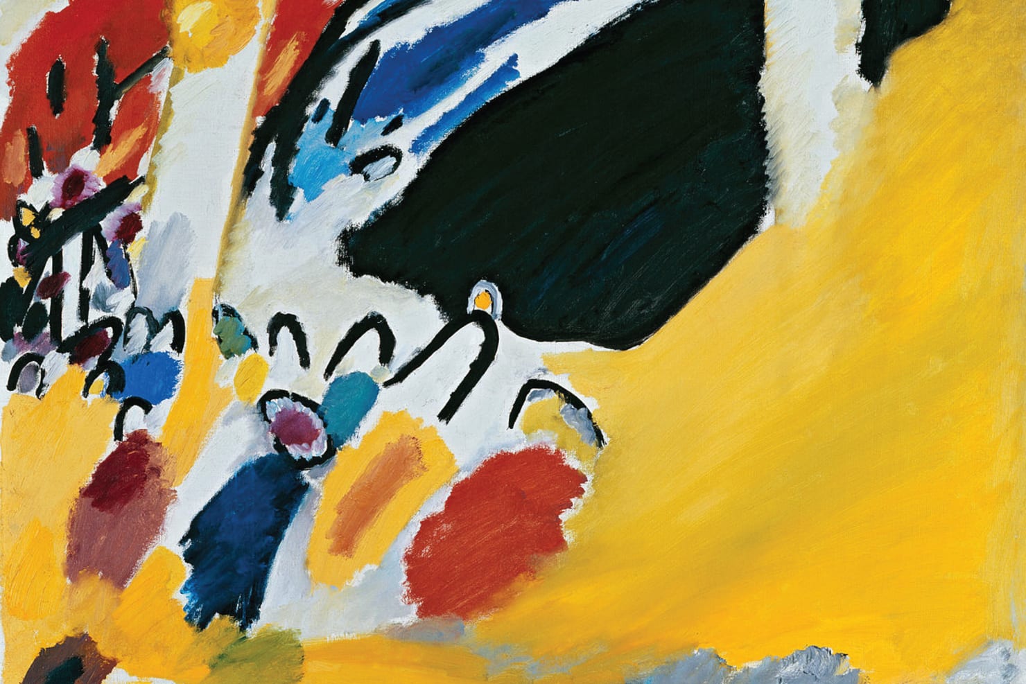 An image of Kandinsky's "Impression III (Concert)"