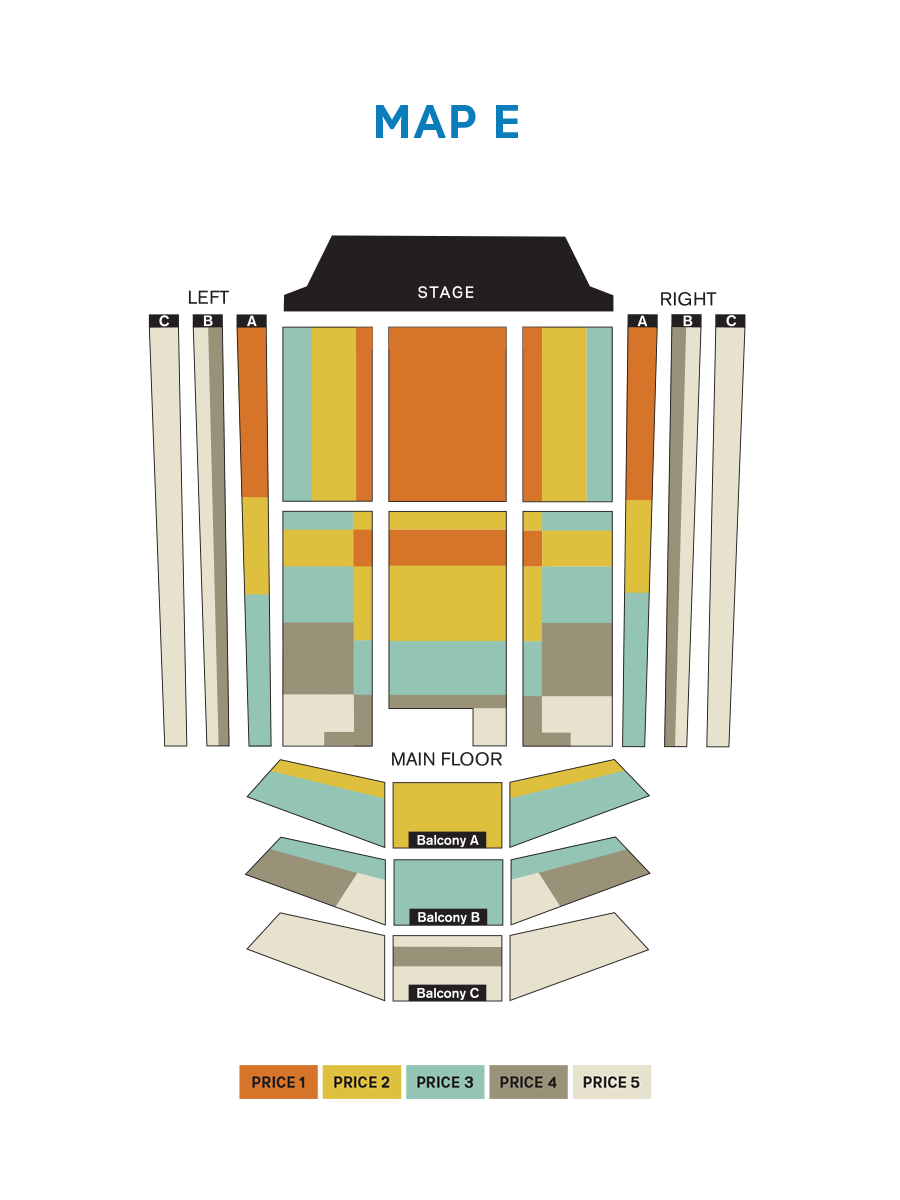 Orchestra Hall Seating Chart