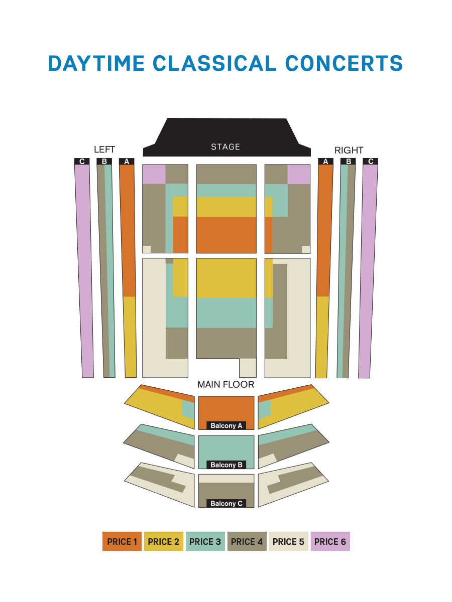 Orchestra Hall Seating Charts Minnesota Orchestra