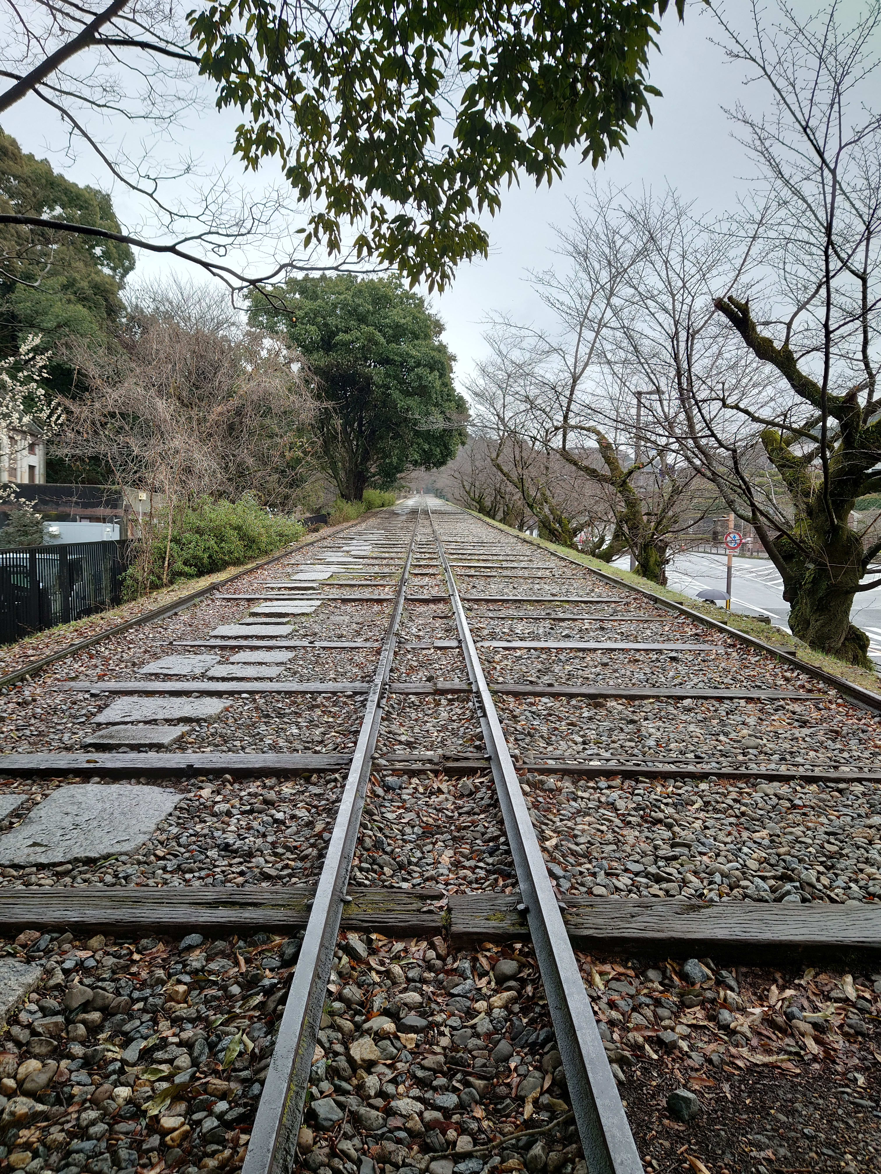 インクラインを上に向かって進む1