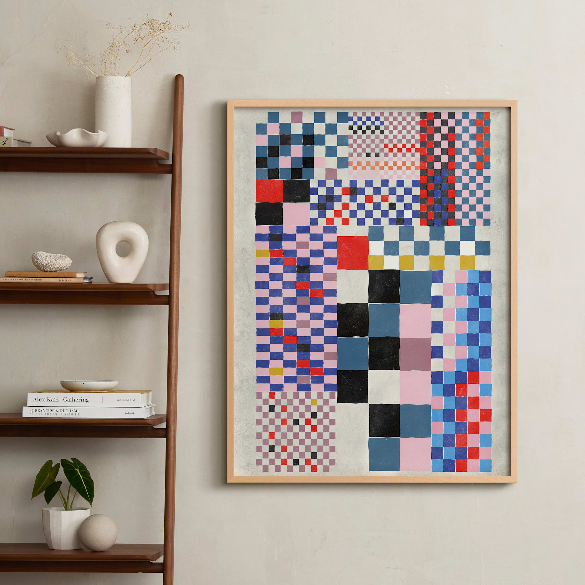 Checker Madness Limited Edition Fine Art Print 2 by krissy callahan | Minted