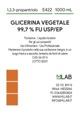 Glicerina vegetale 99,7% FU/USP/EP - 56-81-5
