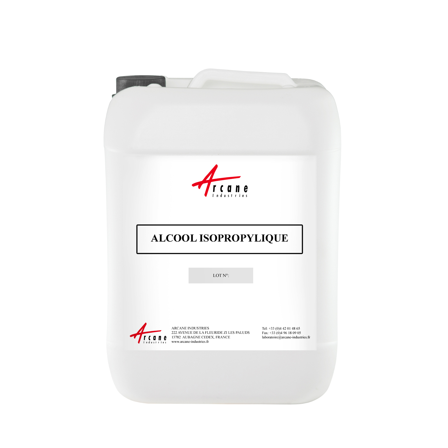 Alcool Isopropylique / Isopropanol IPA 99,8% - CAS N° 67-63-0