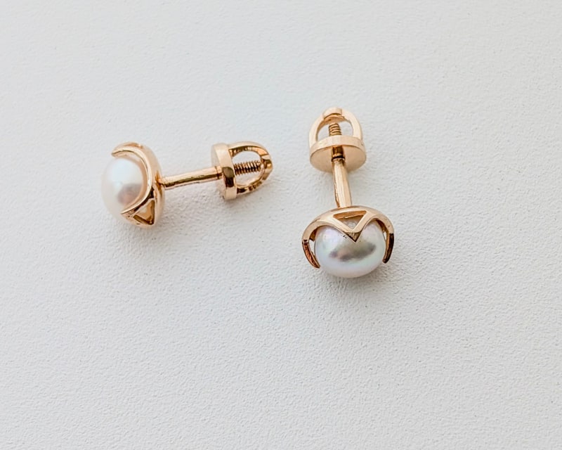 Сережки Золото