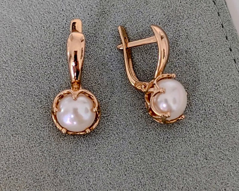 Сережки Золото