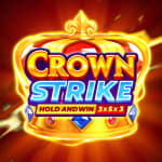 El logo de la Crown Strike: Hold and Win tragamonedas