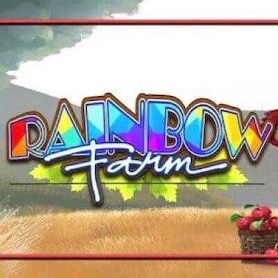 El logo de la slot Rainbow Farm