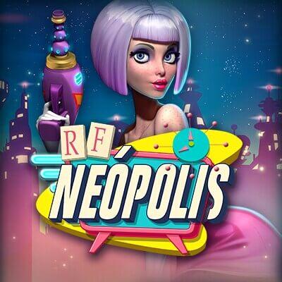El logo de la slot Neopolis