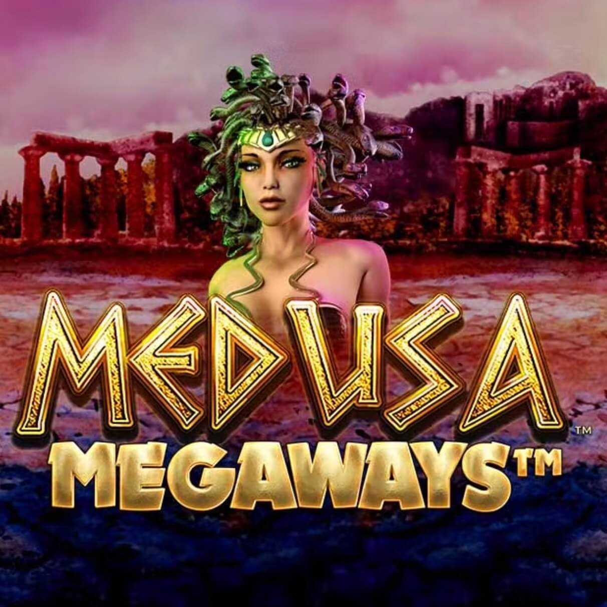 El logo de la slot Medusa MegaWays