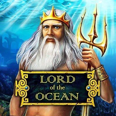 El logo de la slot Lord of the Ocean