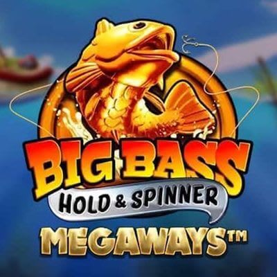 El logo de la slot Big Bass Hold & Spinner Megaways