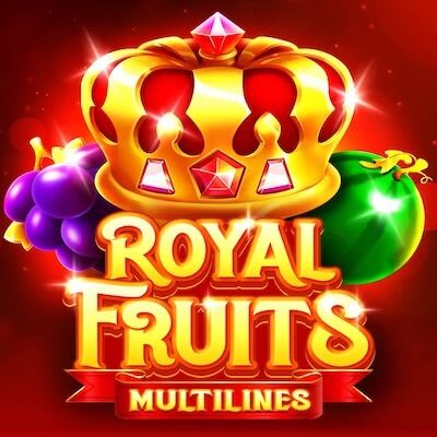 El logo de la slot Royal Fruits Multilines