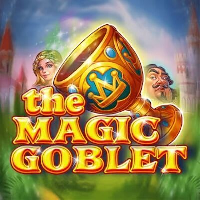 El logo de la slot The Magic Goblet