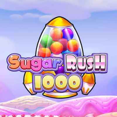 El logo de la slot Sugar Rush 1000