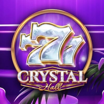 El logo de la slot Crystal Halls