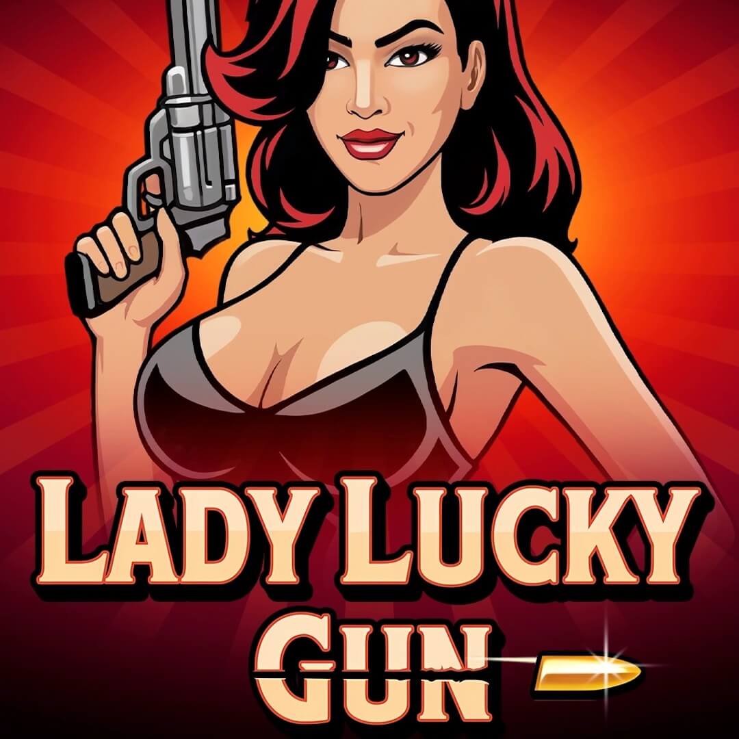 El logo de la slot Lady Lucky Gun
