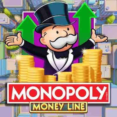 El logo de la slot Monopoly Money Line
