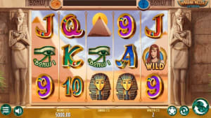 El logo de la Amarna Miller Cleopatra Maquina Tragamonedas