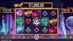 El logo de la Vegas Night Life Maquina Tragamonedas