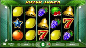 El logo de la Swing Joker Maquina Tragamonedas