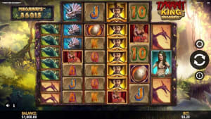 El logo de la Tyrant King Megaways Maquina Tragamonedas