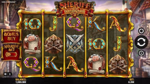 El logo de la Sheriff of Nottingham 2 Maquina Tragamonedas