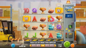 El logo de la Pack & Cash Maquina Tragamonedas