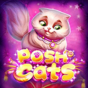 El logo de la Posh Cats Maquina Tragamonedas