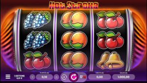 El logo de la Hot Stroke Maquina Tragamonedas