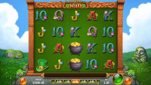 El logo de la Leprechaun Goes Wild Maquina Tragamonedas