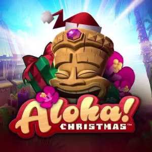 El logo de la Aloha Christmas Tragaperras