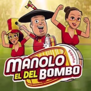 El logo de la Manolo El Del Bombo Tragaperras
