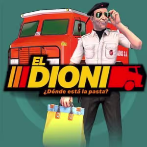 El logo de la El Dioni Â¿DÃ³nde estÃ¡ la pasta? Tragaperras