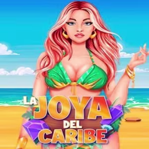 El logo de la La Joya del Caribe Tragaperras