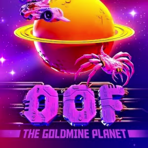El logo de la OOF The Goldmine Planet Tragaperras