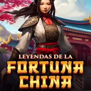 El logo de la Leyendas de la Fortuna China Tragaperras