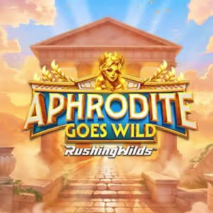 El logo de la Aphrodite Goes Wild Tragaperras