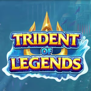 El logo de la Trident of Legends Tragaperras