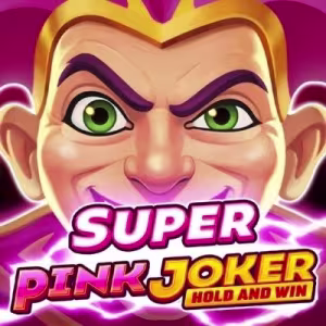 El logo de la Super Pink Joker: Hold and Win Tragaperras