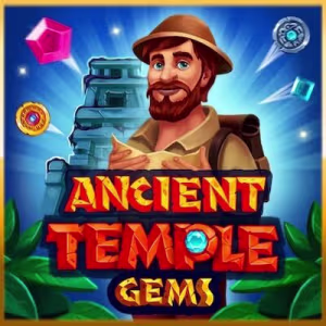 El logo de la Ancient Temple Gems Tragaperras El logo de la Ancient Temple Gems Tragaperras