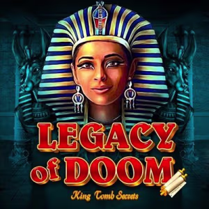 El logo de la Legacy Of Doom Tragaperras