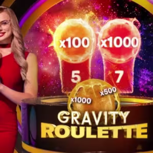 El logo de la Gravity Roulette Tragaperras