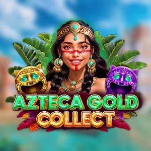 El logo de la Azteca Gold Collect Tragaperras