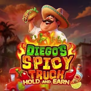 El logo de la Diego's Spicy Truck Tragaperras